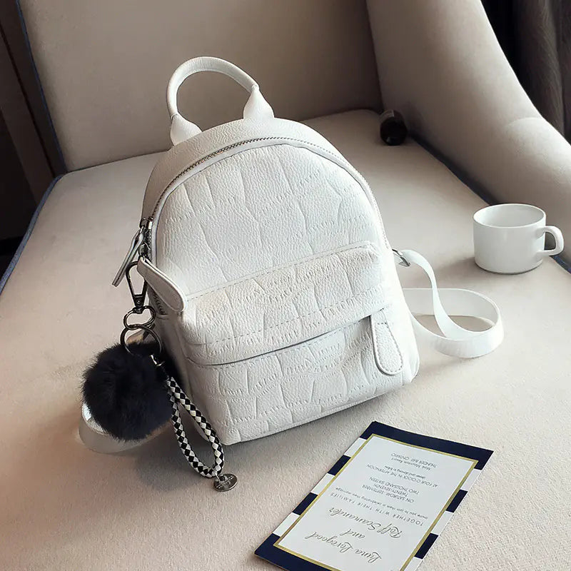 Cute Mini PU Leather Backpacks for Women and Girls