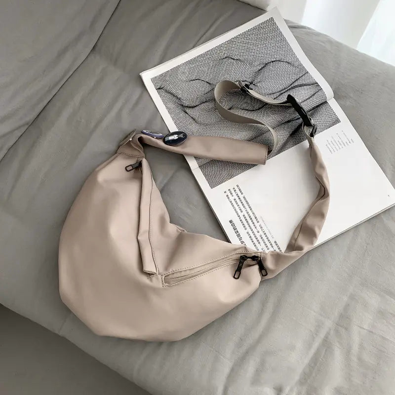Casual Shoulder Bag - Simple Fashion Design