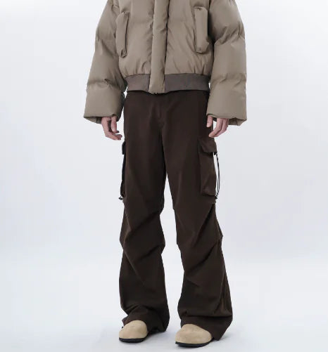 Vintage High Waist Loose Wide Leg Pants